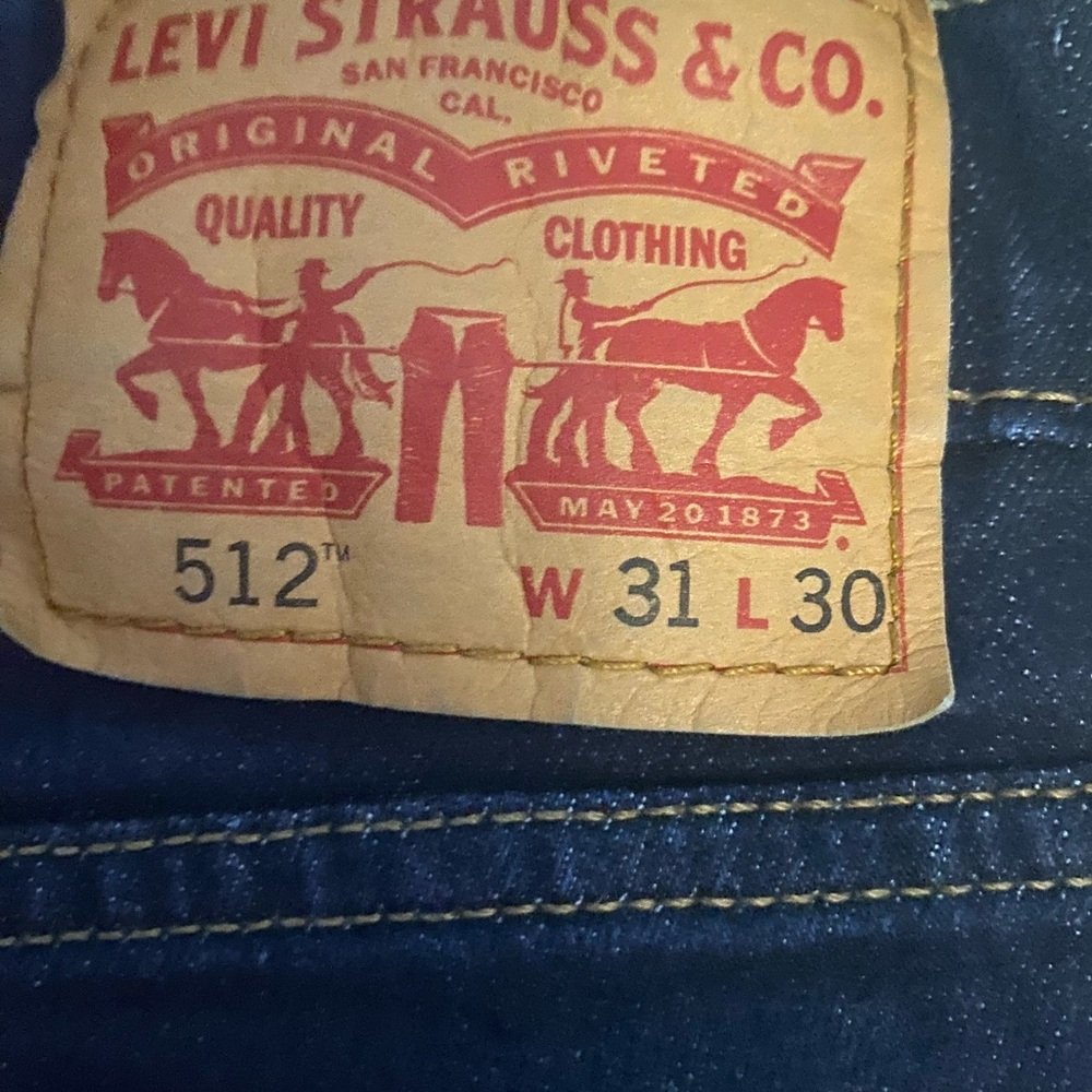 Levi's Men's Dark Blue Slim Jeans